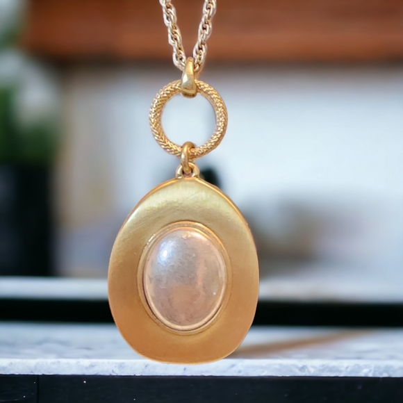 NEW Lucky Brand Reversable Champagne Mother of Pearl - Picture 1 of 6